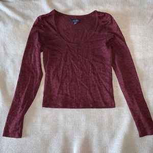 AMERICAN EAGLE LONG SLEEVE CROPPED TOP‼️